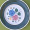 Portelan Villeroiy&amp; Boch 1748 Bauenblume, deosebit platou