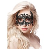 Mască OUCH! Empress Black Lace, pentru jocuri erotice, din dantelă, culoare negru, mărime universală