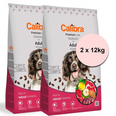 Calibra Dog Premium Line Adult Beef 2 x 12 kg foto