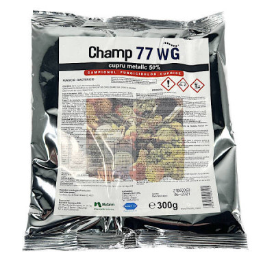 Champ 77WG 300 gr fungicid cupric de contact, NuFarm (cartof, castraveti, tomate, vita de vie, mar) foto