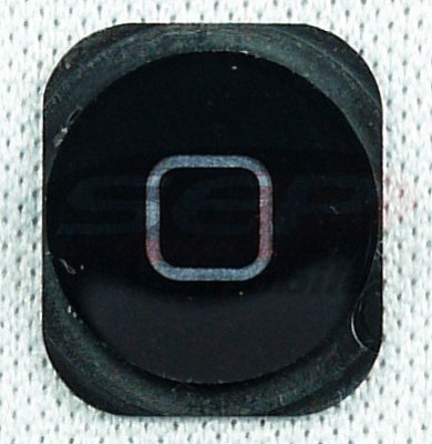 Buton meniu iPhone 5 BLACK foto