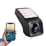 Camera auto video de bord DVR, Camera de bord ultracompacta, FULL HD, Pornire automata, USB 2.0, detectie miscare, viziune nocturna, unghi larg 150