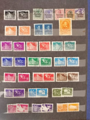 Lot timbre stampilate romania, deparaiate foto