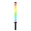 Lampa video tip bagheta cu LED RGB, baterie 2000 mAh si telecomanda