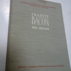 NOUL ORGANON - FRANCIS BACON