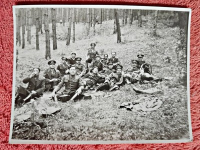 Fotografie, militari in Campania Topografica, 1934 foto