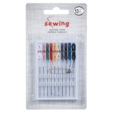 Set Ace cu Fir și Nasturi, 13 Bucăți, Multicolor, Cu Agrafă