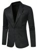 Sacou Barbati SHEIN Negru Marimea L Elegant Casual Modern