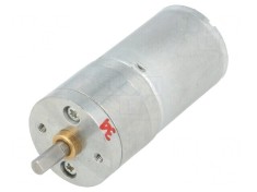 Motor DC cu Transmisie 6V 6,5A Ax Crestătură D 34:1 25x52mm