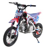 Cumpara ieftin Motocicleta cross 125cc NCX CRX 4T benzina 14/12&amp;quot; rosu/albastru
