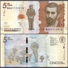 Columbia 2022 - 5000 pesos, necirculata