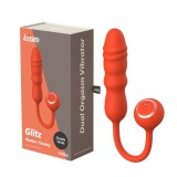 Vibrator Special Kissen Glitz, Portocaliu