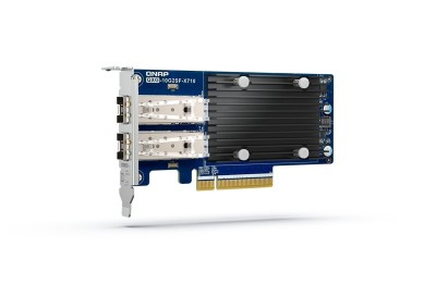EXP CARD QNAP 2X10GBE SFP+X8 foto