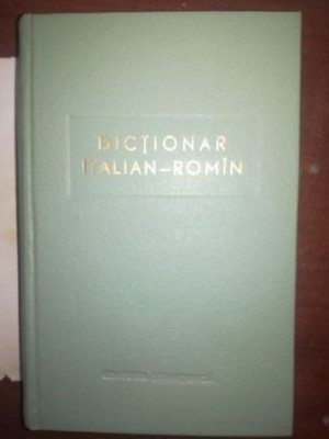 Dictionar italian- roman- Nina Facon foto