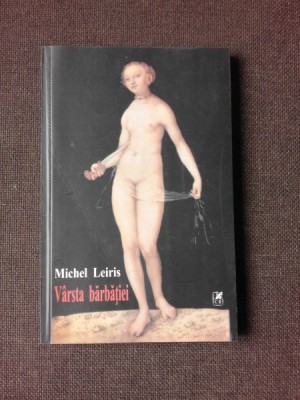 VARSTA BARBATIEI - MICHEL LEIRIS foto