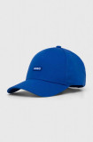 HUGO Blue șapcă de baseball din bumbac cu imprimeu 50522266