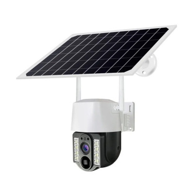 Camera de supraveghere cu panou solar, WIFI, HD foto