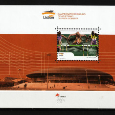 Portugalia, 2001 | Lisabona '01 - Campionatul mondial atletism sală | MNH | aph
