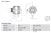 BOSCH 0 986 081 340 Generator / Alternator