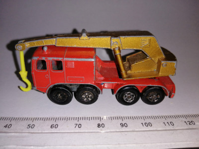 bnk jc Matchbox No 30c 8 Wheel Crane foto