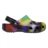 Saboti Crocs Classic Classic Solarized Clog Kids Negru - Black/Multi, 29, 32