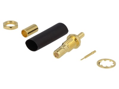 Conector SMB tată drept 50&amp;Omega; foto