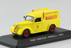 Macheta Fiat 1100 ELR Pirelli - 1952 scara 1:43 IXO foto