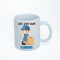 Cana alba personalizata curier, INOVATIX&reg;. 330ml