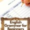 English Grammar Book or Beginners: 101 Worksheets for English Lessons