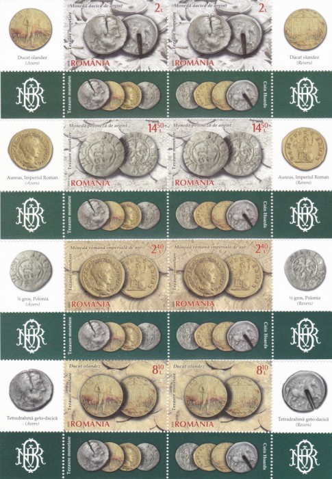 COLECTIA NUMISMATICA A BANCII NATIONALE,CU VINIETE,2015,Lp.2087b,MNH ** ROMANIA