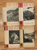 Set 4 carti din Colectia Muntii Nostri. ONT Carpati. Contin harti