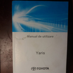 manual de utilizare auto Toyota Yaris