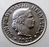 7.056 ELVETIA 10 RAPPEN 1939 B NICHEL