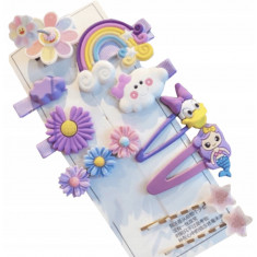 VIOLET MARGARETĂ SIRENA DAISY CLIP SET 10 PIESE