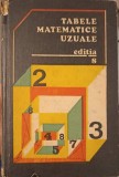 Tabele Matematice Uzuale, Ed. 8, Rogai, Teodorescu, Tehnica 1974, Romana, 310 pagini, Carte Matematica