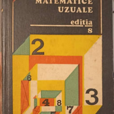 TABELE MATEMATICE UZUALE. EDITIA 8-E. ROGAI, C. TEODORESCU