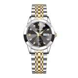 Ceas dama de mana Poedagar Quartz Elegant Casual Fashion Otel Argintiu Auriu Negru
