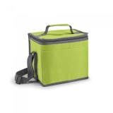 Geanta termica 9L, Verde, Curea Ajustabila, Buzunar Frontal, Picnic, Plaja, Camping