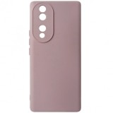 Husa silicon TPU Matte bej-roz pentru Honor 70 5G