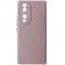 Husa silicon TPU Matte bej-roz pentru Honor 70 5G