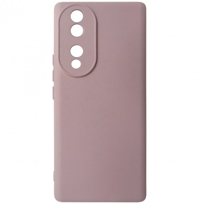 Husa silicon TPU Matte bej-roz pentru Honor 70 5G