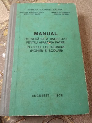 J. Manual Pionieri și Școlari 1978 foto