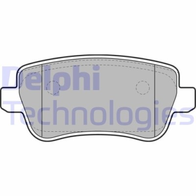 Delphi set placute frana, frana disc foto