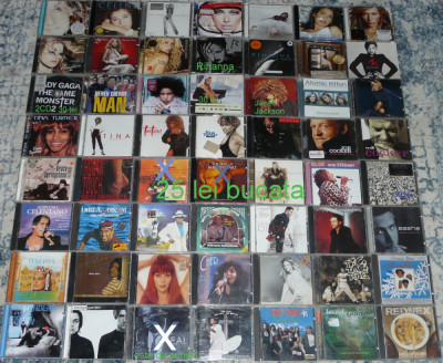 CD Tina Turner,Celentano,Rednex,Lady Gaga,Seal,Shakira,Diana Krall,Cher,Dalida foto