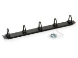 Organizator cabluri orizontal Triton 1U,5 x small click-in ring 35x30