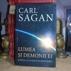 CARL SAGAN - LUMEA SI DEMONII EI : STIINTA CA LUMINA IN INTUNERIC , 2022 #