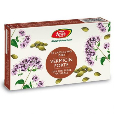 Vermicin Forte, 20 Capsule Moi, Fares foto