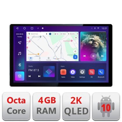 Navigatie dedicata Subaru Outback 2014-2019 N-OUTBACK5 Edonav ecran 13&quot; 2K 8 si 128 Android Waze USB Navigatie 4G 360 Toslink Yout CarStore Technology