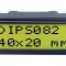 Afișaj LCD Alfanumeric STN 8x2 40x20mm LED PIN 14