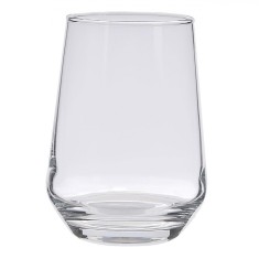 Pahar Sticlă Stylish, Capacitate 390ml, Transparent